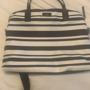 Kate Spade Stripe Laptop bag with Strap